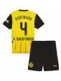 Borussia Dortmund Nico Schlotterbeck #4 Kotipaita Lasten 2024-25 Lyhythihainen (+ shortsit)